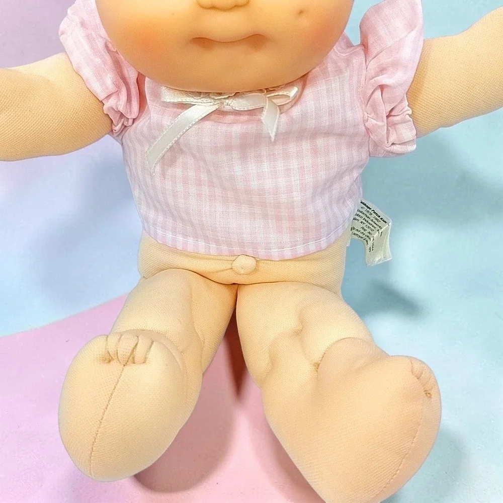 VTG 1985 Cabbage Patch Kids Preemie Doll Frank Emery Coleco Boy Green Eyes 16